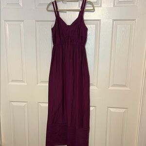 Banana Republic Deep Purple Maxi Dress